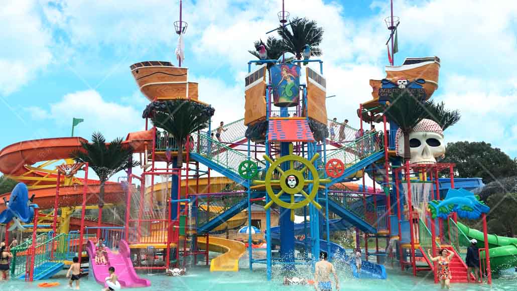 海盜系列水寨、水屋